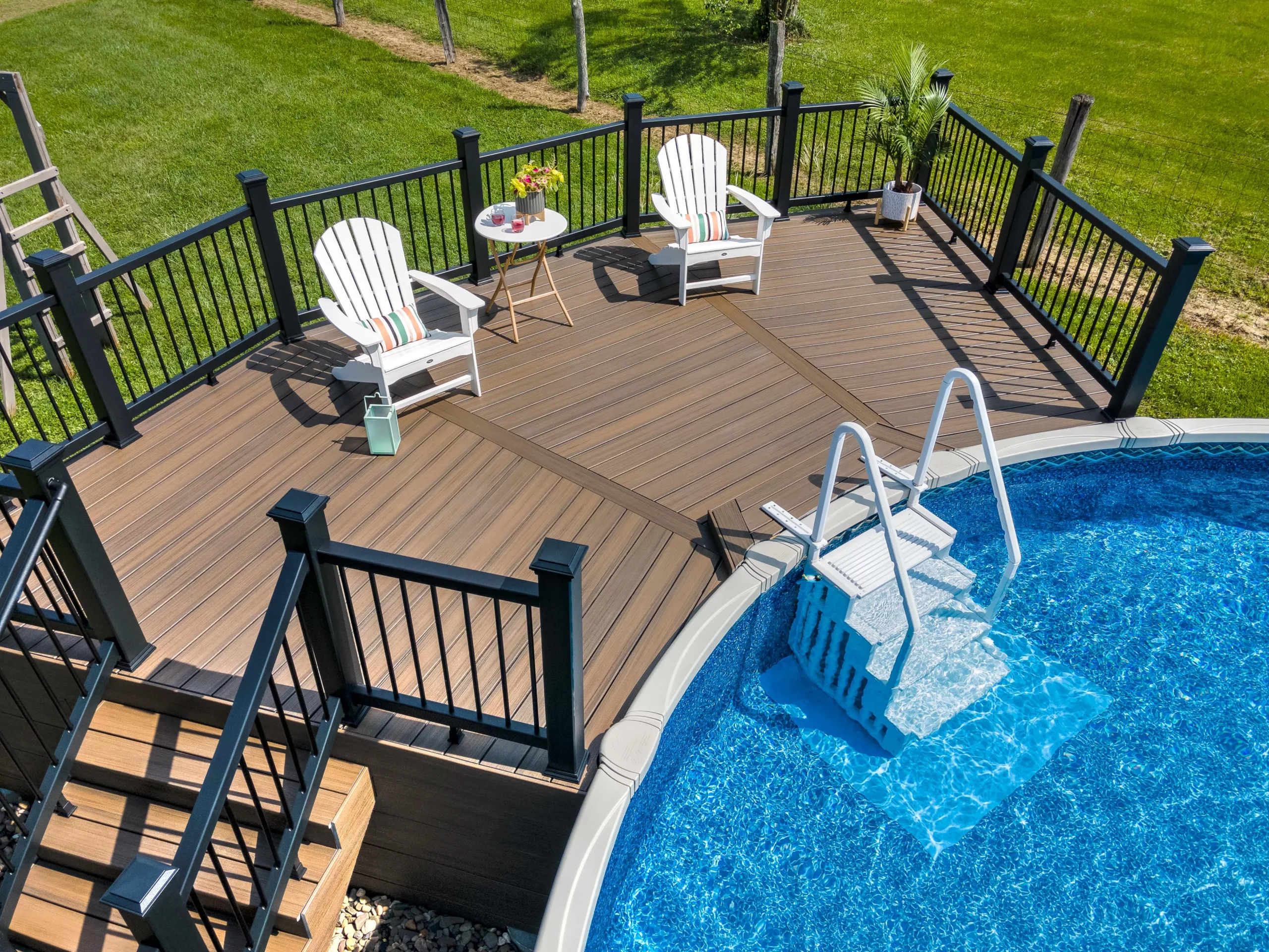 Above Ground Pool Deck