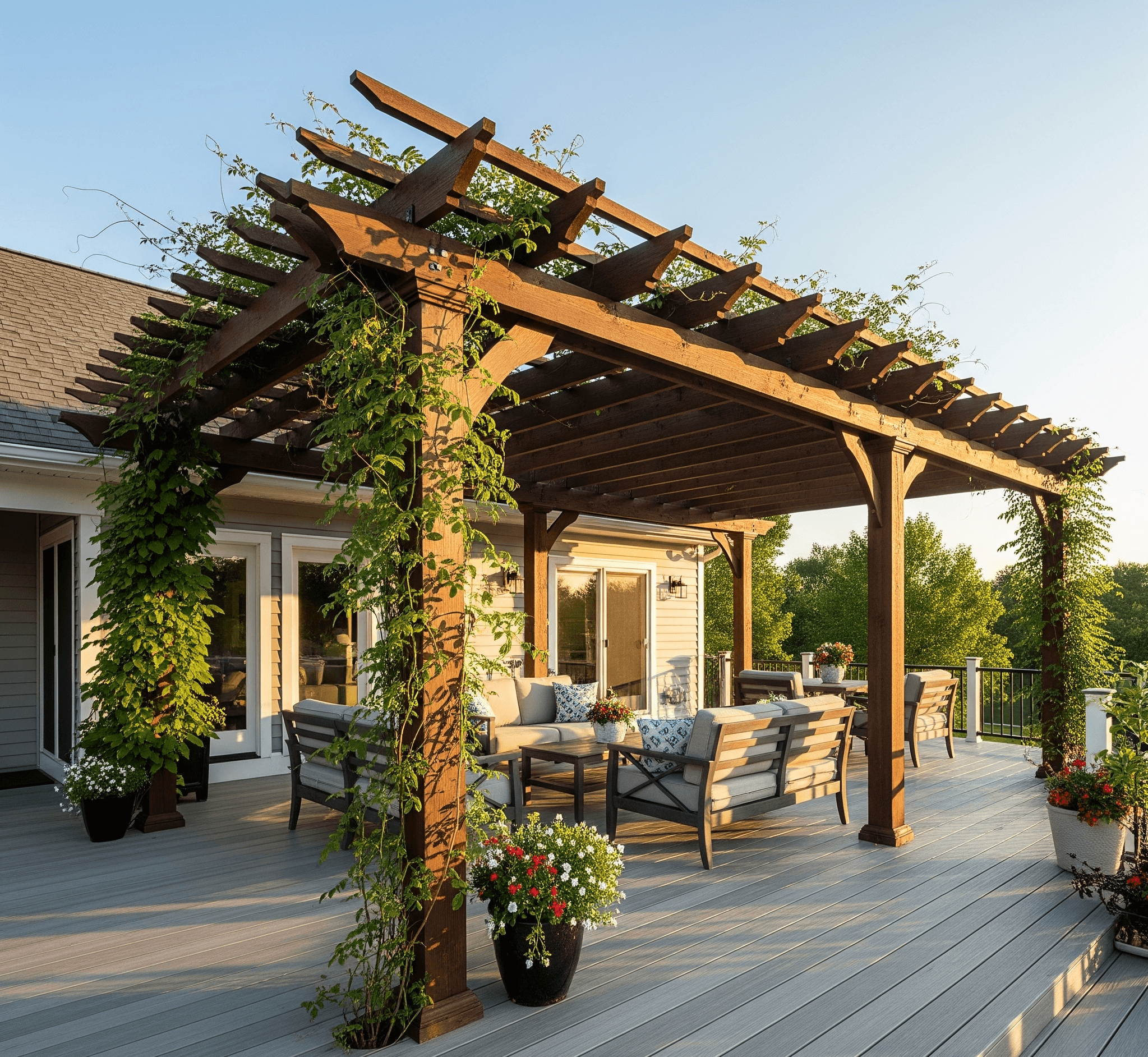 Pergola on Deck | Add Shade & Style to Your Outdoor Living Space